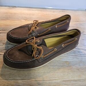 Mens Sperry Top Sider Gold Cup Luxury Shoes Size 11.5